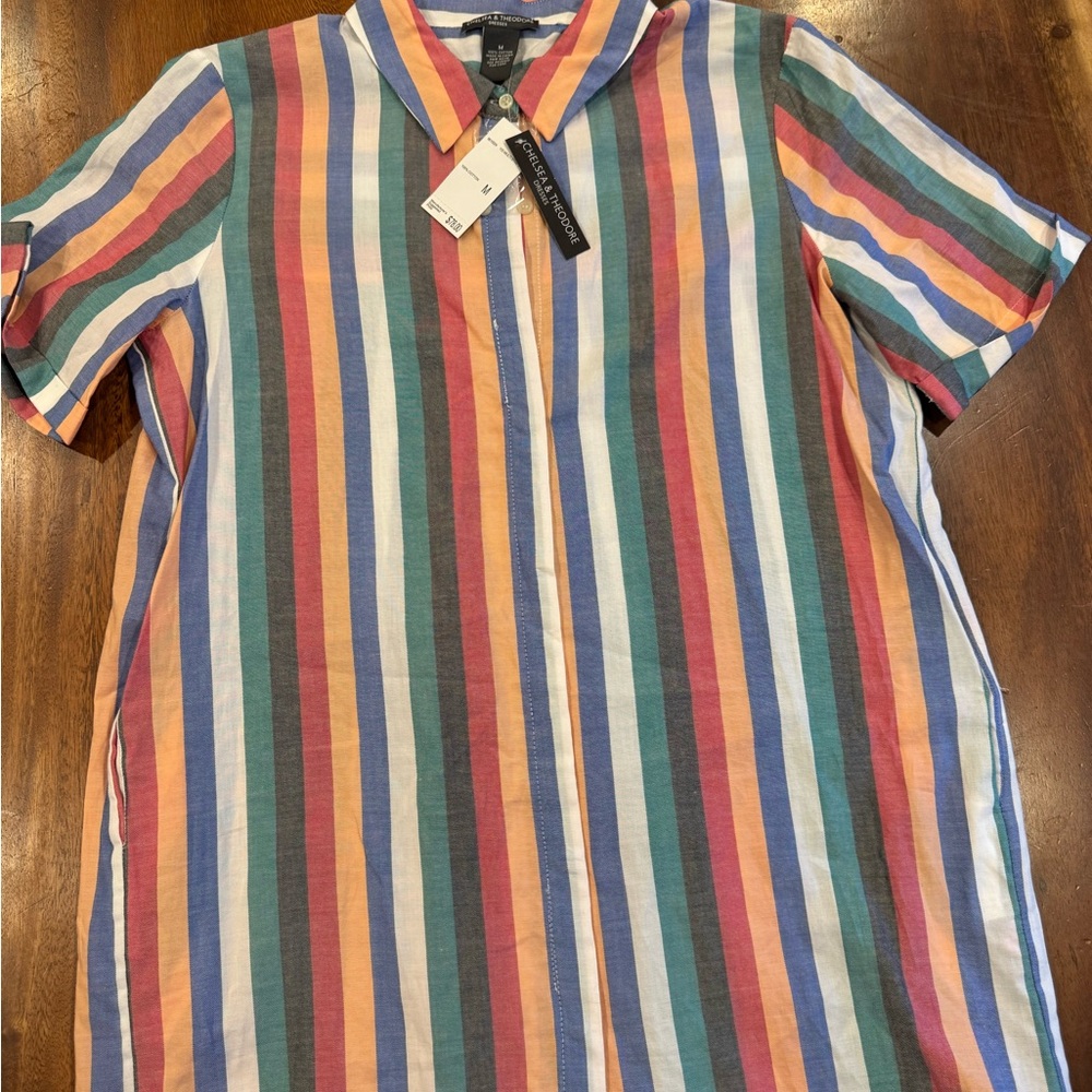 Chelsea & Theodore Multicolored Casual Dress